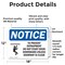 Signmission Safety Culture Sign, 18 in Width, Vinyl Decal, Rectangle OS-2PACK-NS-D-1218-L-18686 - alternate 5
